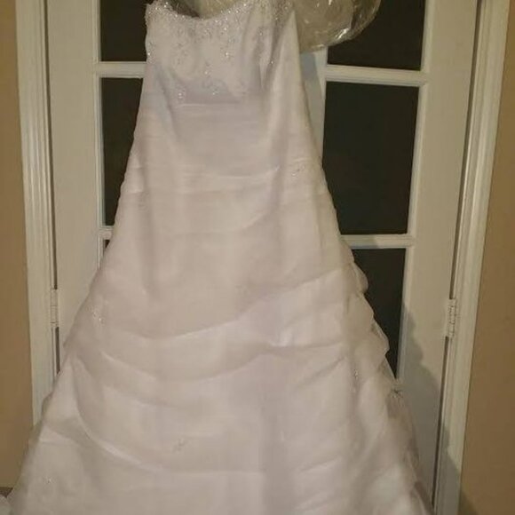 David's Bridal Wedding Dress - Picture 3 of 4